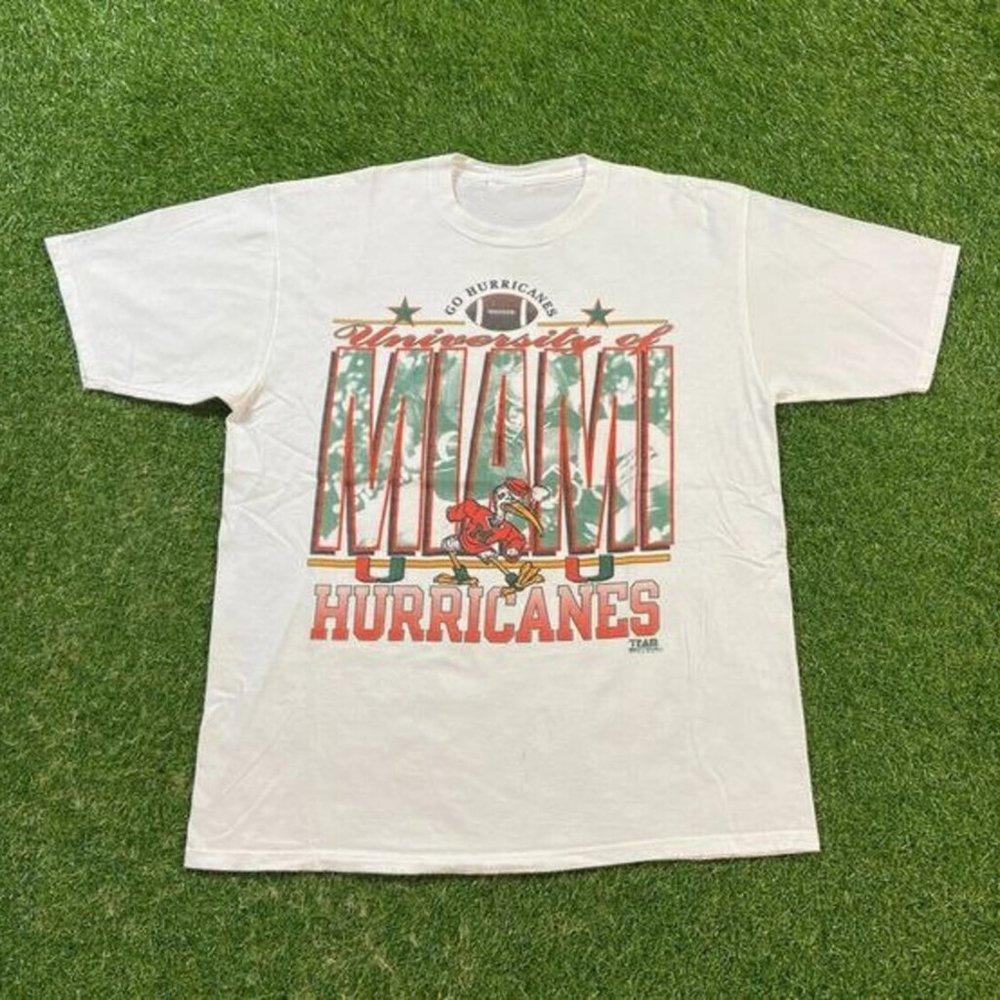 1997 University Of Miami Hurricanes University Of Miami Miami Shirt Swe